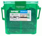 ESPACIADOR SPAX AIR 4,5 MM CAJA DE PLÁSTICO CON ASA M 40 UD.