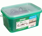 ESPACIADOR SPAX AIR 4,5 MM CAJA DE PLÁSTICO CON ASA L 100 UD.