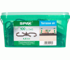 ESPACIADOR SPAX AIR 4,5 MM CAJA DE PLÁSTICO CON ASA L 100 UD.