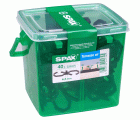 ESPACIADOR SPAX AIR 6,5 MM CAJA DE PLÁSTICO CON ASA M 40 UD.