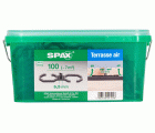 ESPACIADOR SPAX AIR 6,5 MM CAJA DE PLÁSTICO CON ASA L 100 UD.