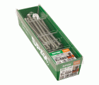ANCLAJE DE MARCOS SPAX T30 WIROX + TAPONES BLANCO M-STK 18+18 UD.