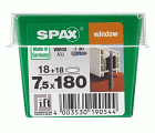 ANCLAJE DE MARCOS SPAX T30 WIROX + TAPONES BLANCO M-STK 18+18 UD.
