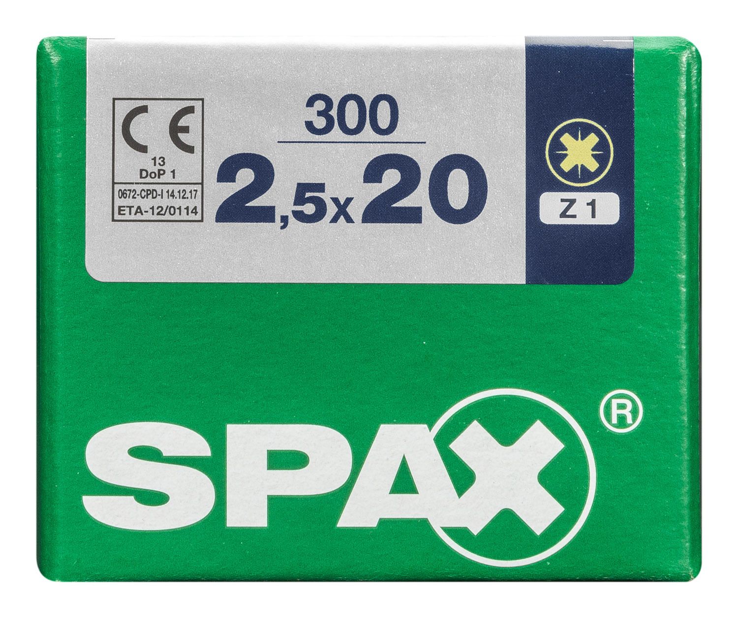PLANA SPAX Z1 YELLOX L 300 UD.