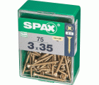 PLANA SPAX-S Z1 YELLOX M 75 UD.