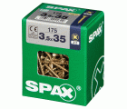 PLANA SPAX Z2 YELLOX L 175 UD.
