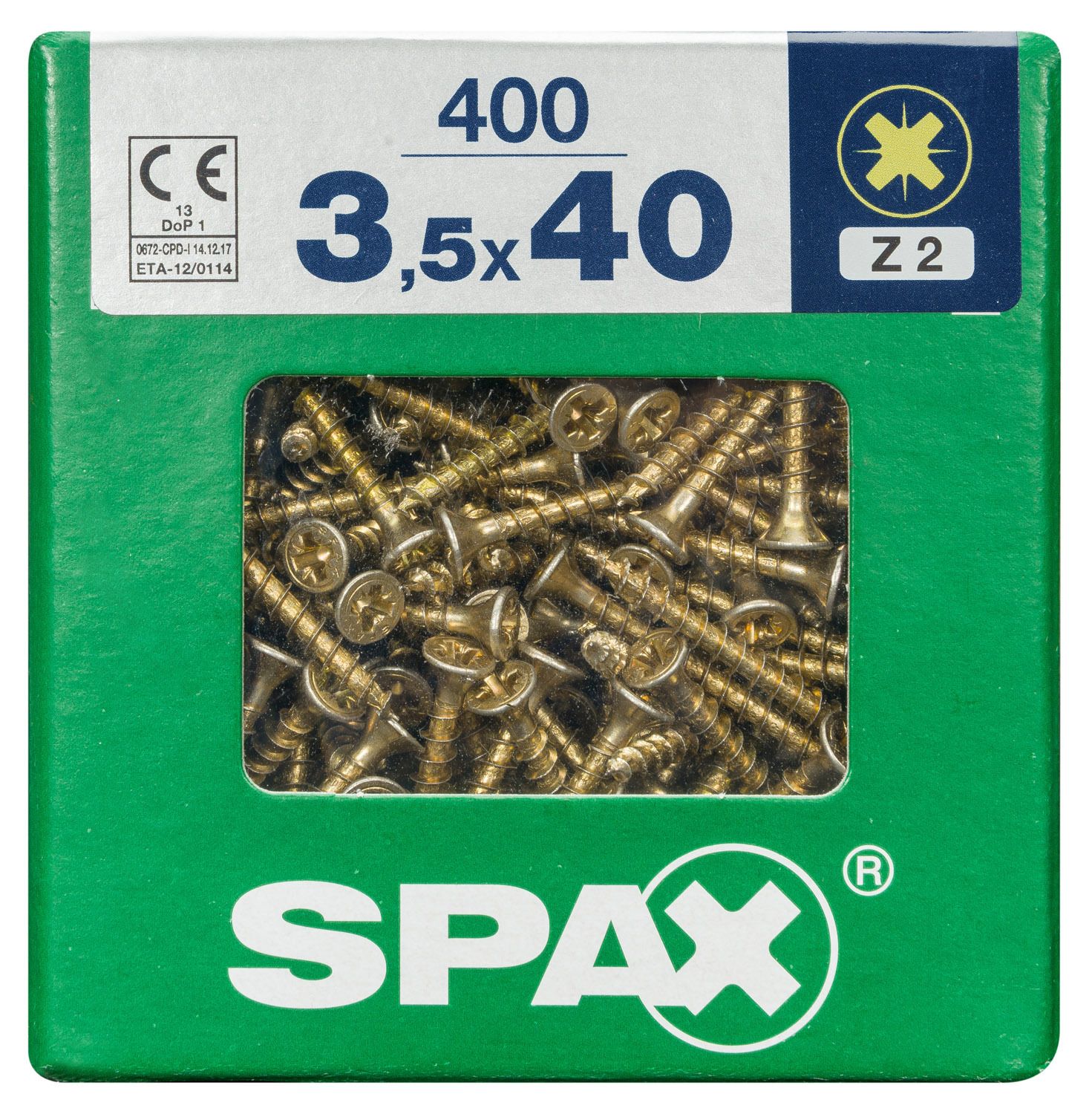 PLANA SPAX Z2 YELLOX XL 400 UD.
