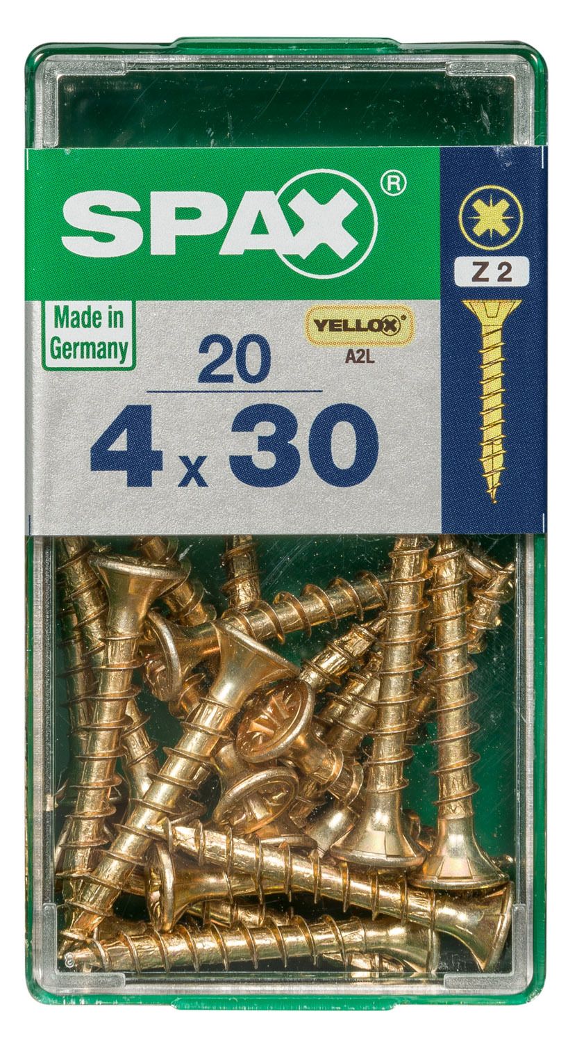 PLANA SPAX Z2 YELLOX S 20 UD.