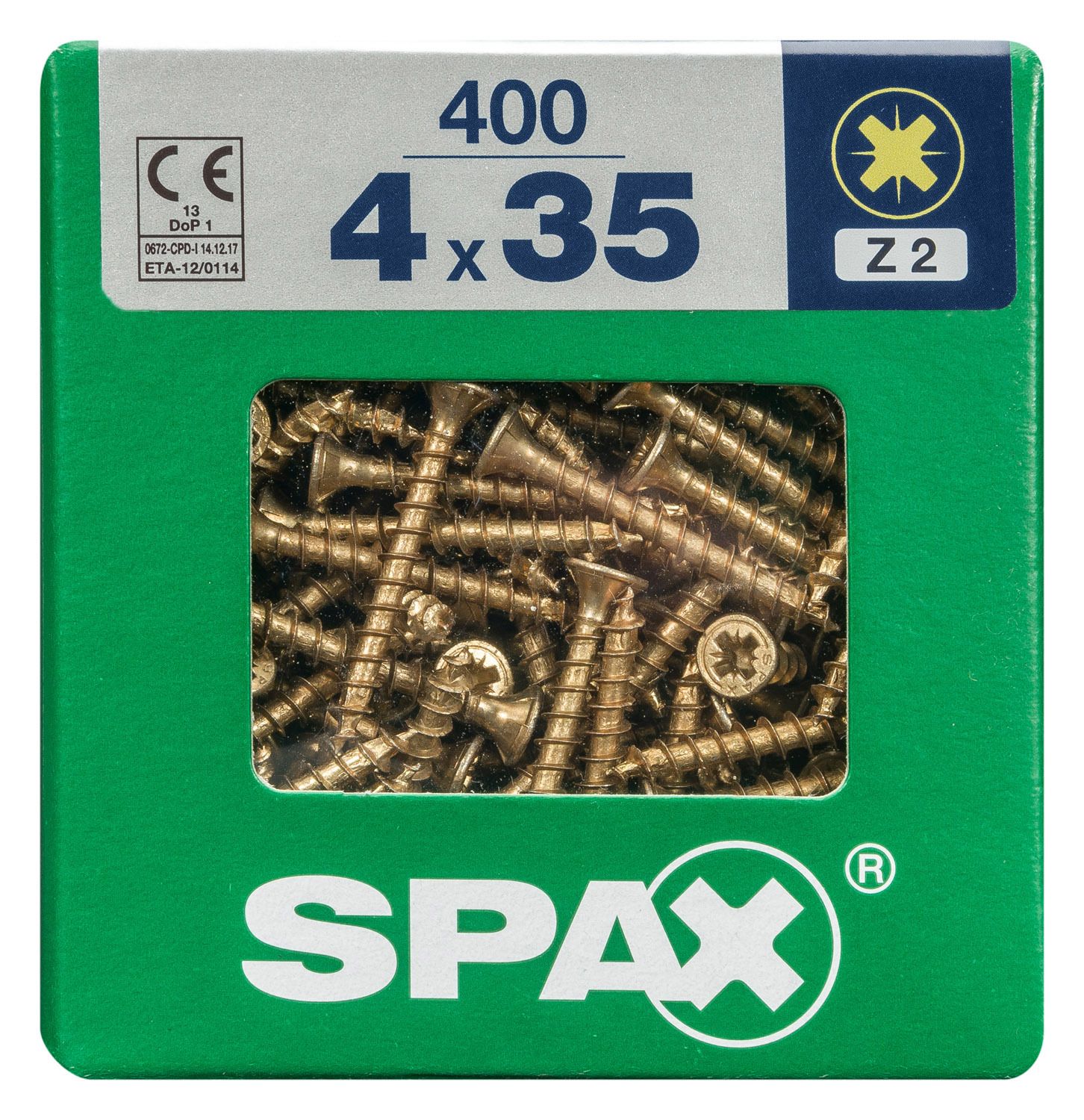 PLANA SPAX Z2 YELLOX XL 400 UD.