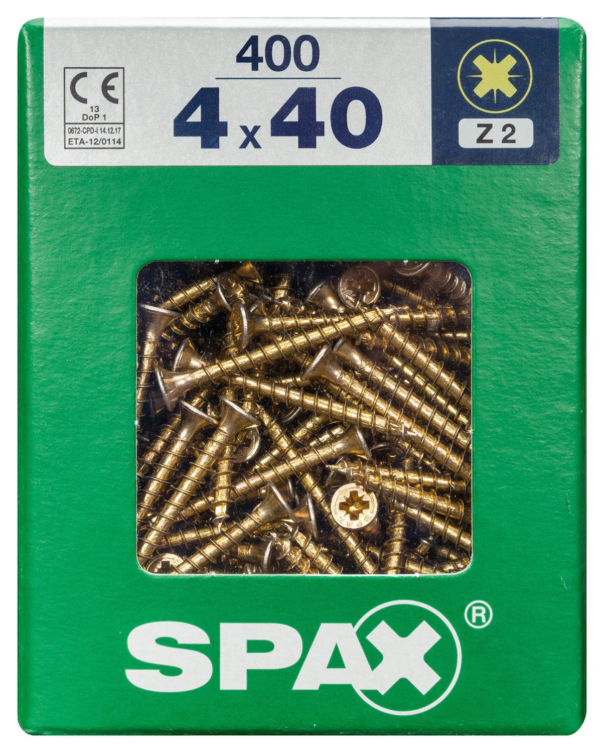 PLANA SPAX Z2 YELLOX XL 400 UD.