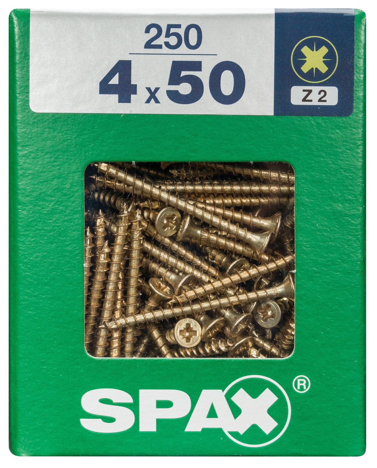 PLANA SPAX Z2 YELLOX L 250 UD.