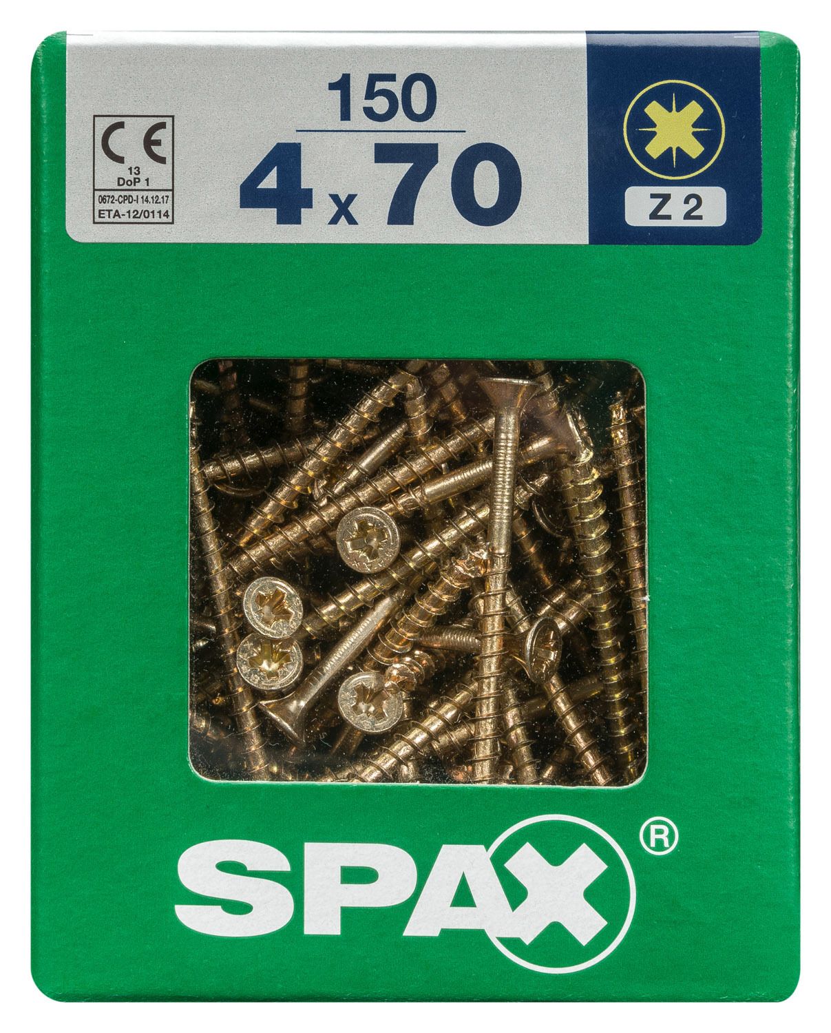 PLANA SPAX Z2 YELLOX XL 150 UD.