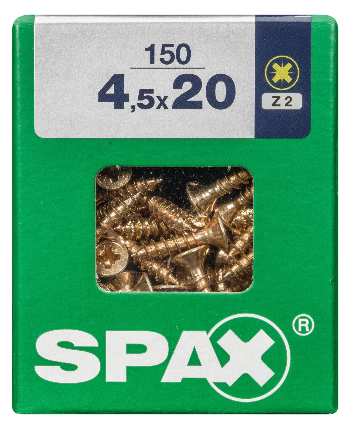 PLANA SPAX Z2 YELLOX L 150 UD.