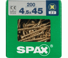 PLANA SPAX Z2 YELLOX XL 200 UD.