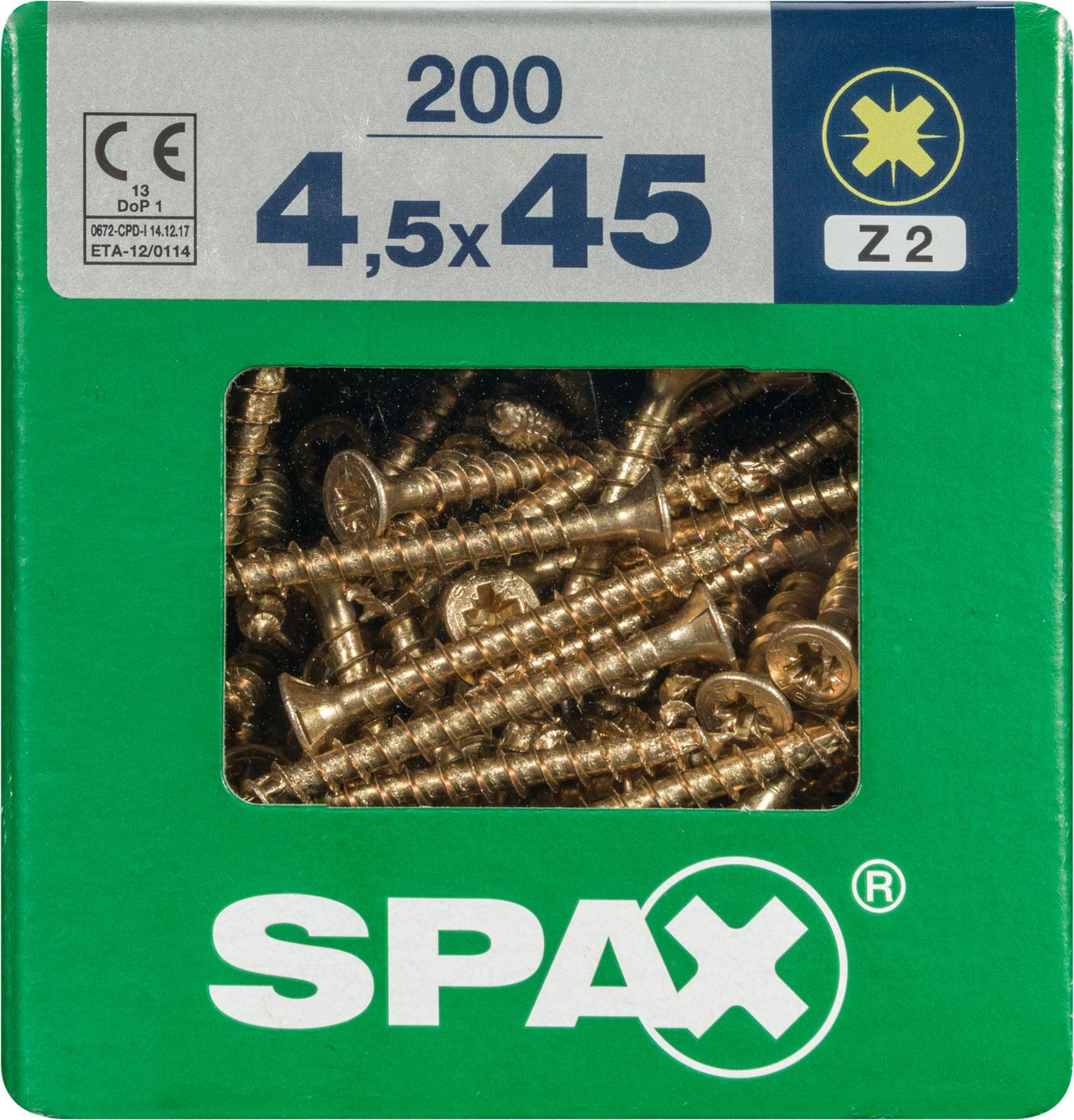 PLANA SPAX Z2 YELLOX XL 200 UD.