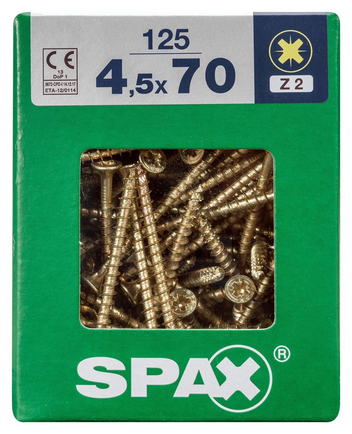 PLANA SPAX Z2 YELLOX XL 125 UD.