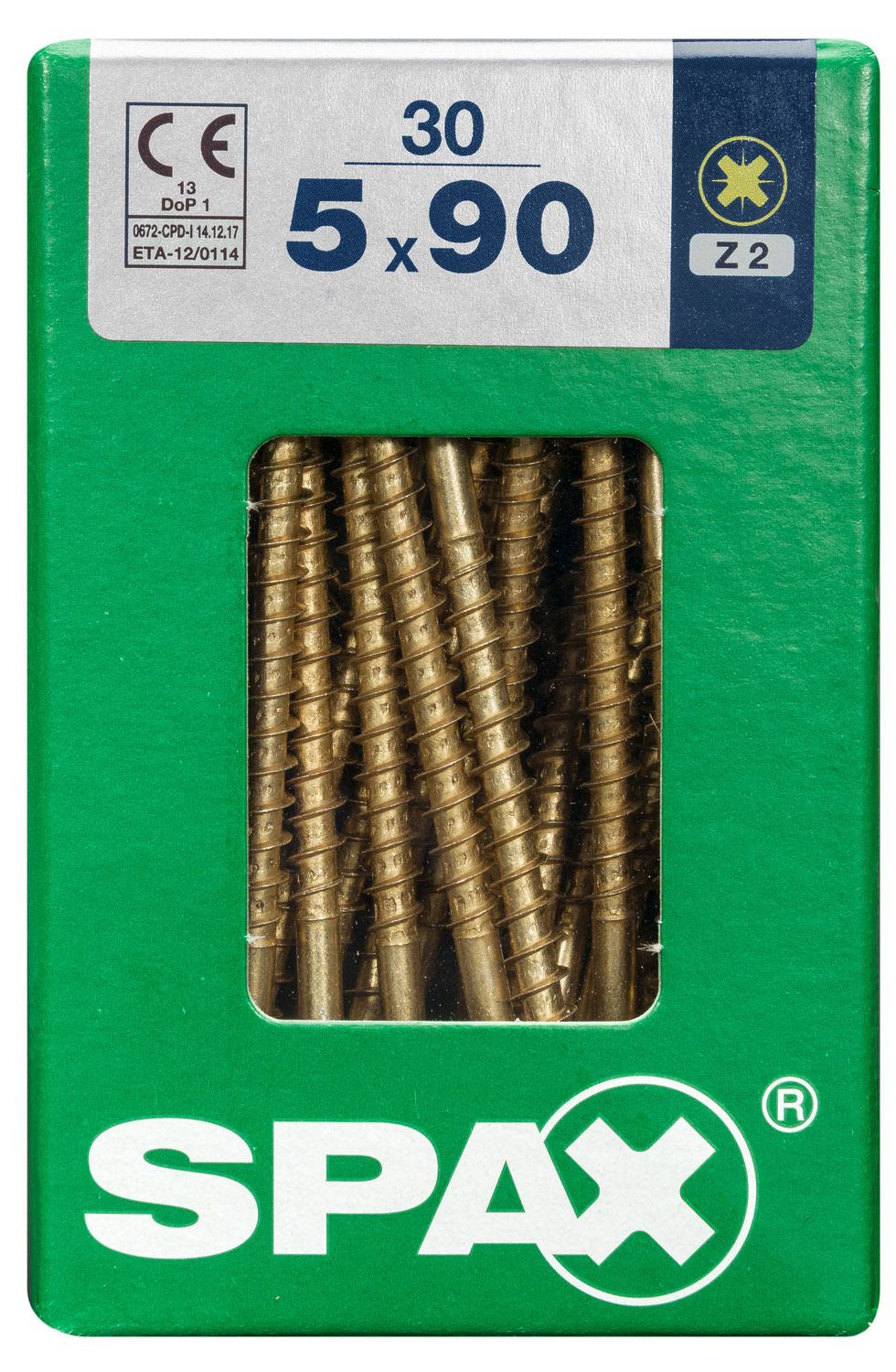 PLANA SPAX Z2 YELLOX L 30 UD.