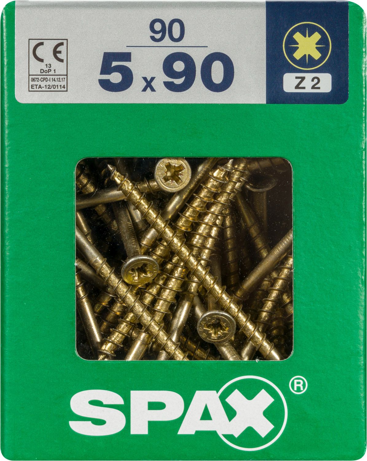 PLANA SPAX Z2 YELLOX XL 90 UD.