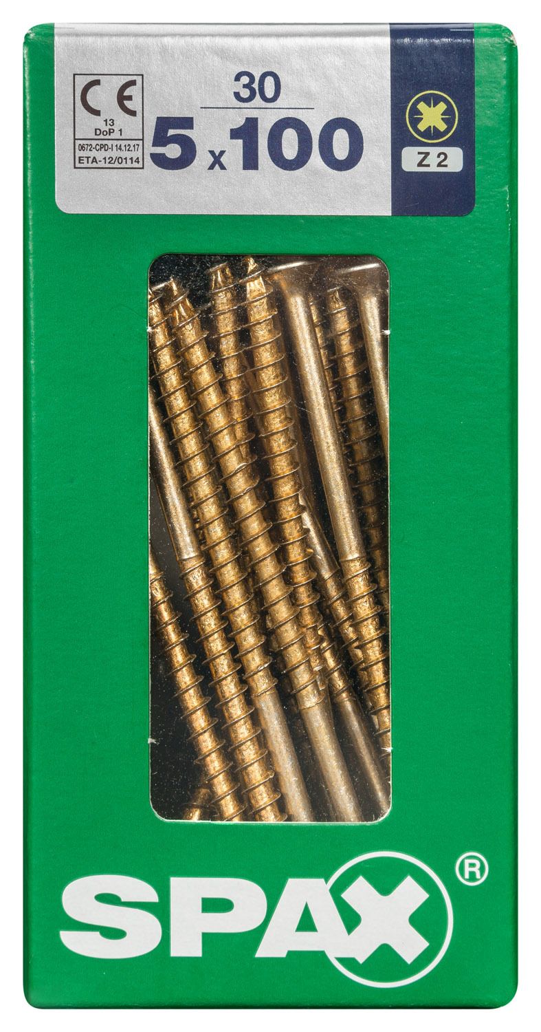 PLANA SPAX Z2 YELLOX L 30 UD.