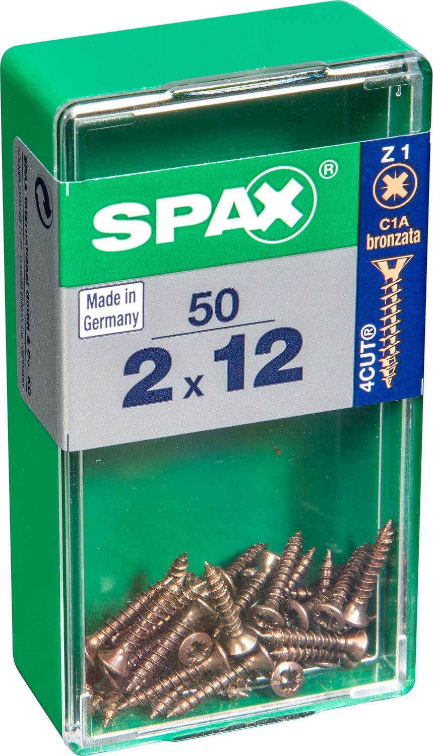 PLANA SPAX Z1 BRONCE S 50 UD.