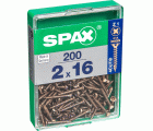 PLANA SPAX Z1 BRONCE M 200 UD.