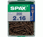 PLANA SPAX Z1 BRONCE M 200 UD.