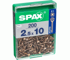 PLANA SPAX Z1 BRONCE M 200 UD.
