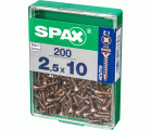 PLANA SPAX Z1 BRONCE M 200 UD.