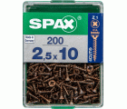 PLANA SPAX Z1 BRONCE M 200 UD.