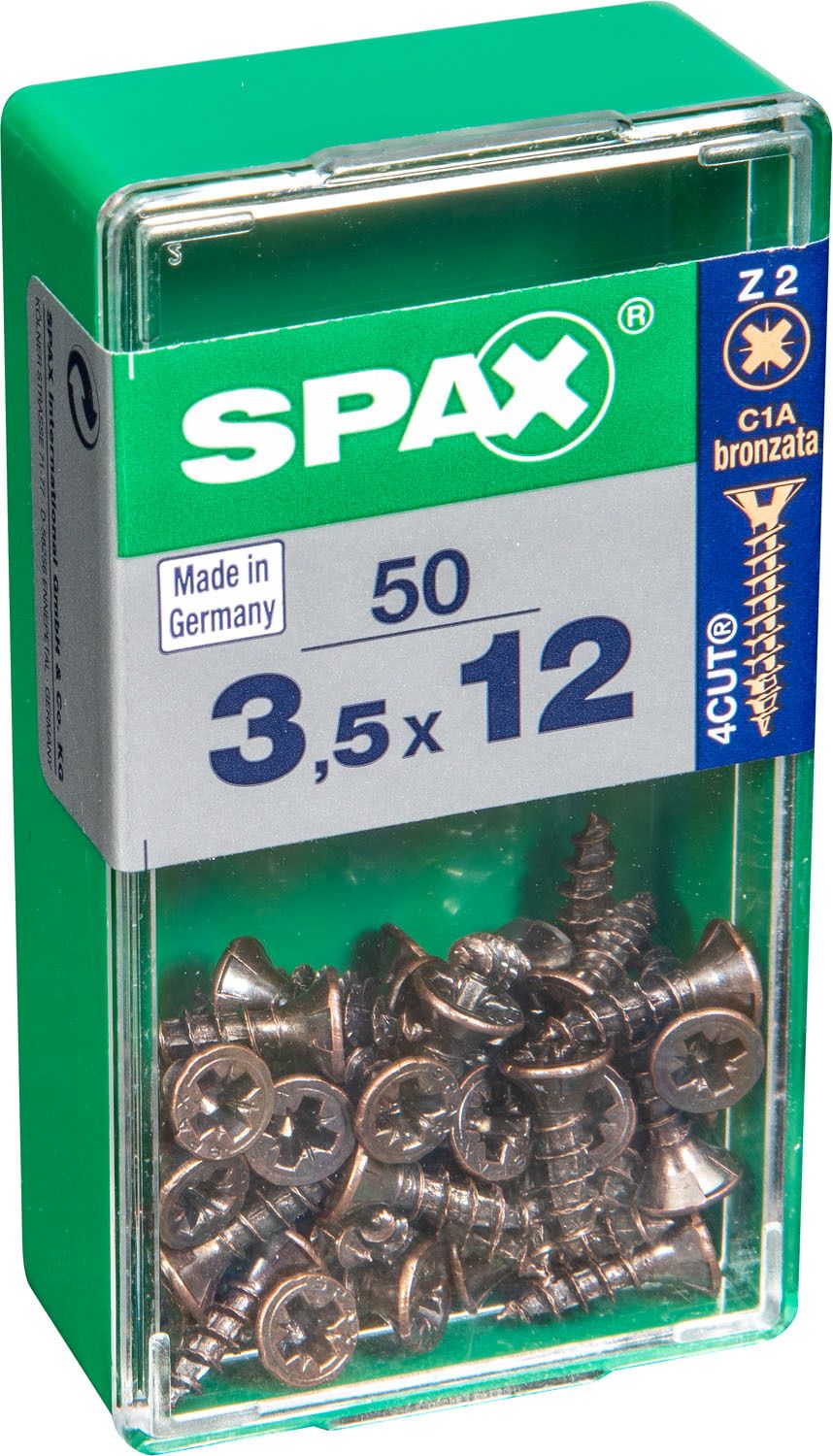 PLANA SPAX Z2 BRONCE S 50 UD.
