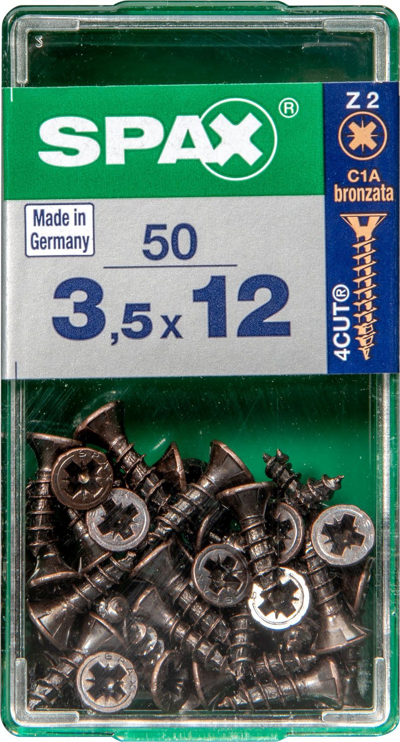PLANA SPAX Z2 BRONCE S 50 UD.