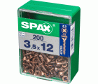 PLANA SPAX Z2 BRONCE M 200 UD.