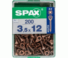 PLANA SPAX Z2 BRONCE M 200 UD.