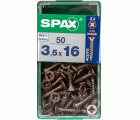 PLANA SPAX Z2 BRONCE S 50 UD.