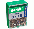 PLANA SPAX Z2 BRONCE M 200 UD.