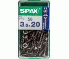 PLANA SPAX Z2 BRONCE S 50 UD.