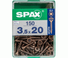 PLANA SPAX Z2 BRONCE M 150 UD.