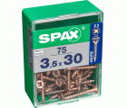 PLANA SPAX Z2 BRONCE M 75 UD.