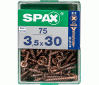PLANA SPAX Z2 BRONCE M 75 UD.