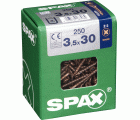 PLANA SPAX Z2 BRONCE L 250 UD.