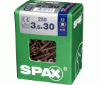 PLANA SPAX Z2 BRONCE L 250 UD.