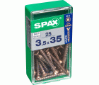 PLANA SPAX Z2 BRONCE S 25 UD.