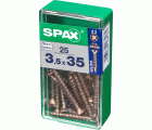 PLANA SPAX Z2 BRONCE S 25 UD.