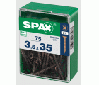 PLANA SPAX Z2 BRONCE M 75 UD.
