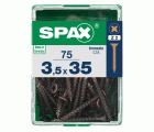 PLANA SPAX Z2 BRONCE M 75 UD.