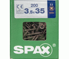 PLANA SPAX Z2 BRONCE L 200 UD.