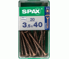 PLANA SPAX Z2 BRONCE S 20 UD.