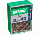 PLANA SPAX Z2 BRONCE M 50 UD.