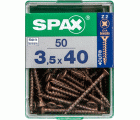 PLANA SPAX Z2 BRONCE M 50 UD.