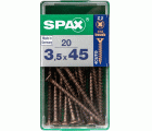 PLANA SPAX Z2 BRONCE S 20 UD.